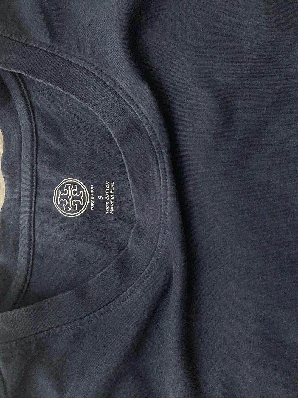 Tory Burch navy crew